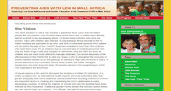 Desktop Screenshot of ldnafricaaids.org